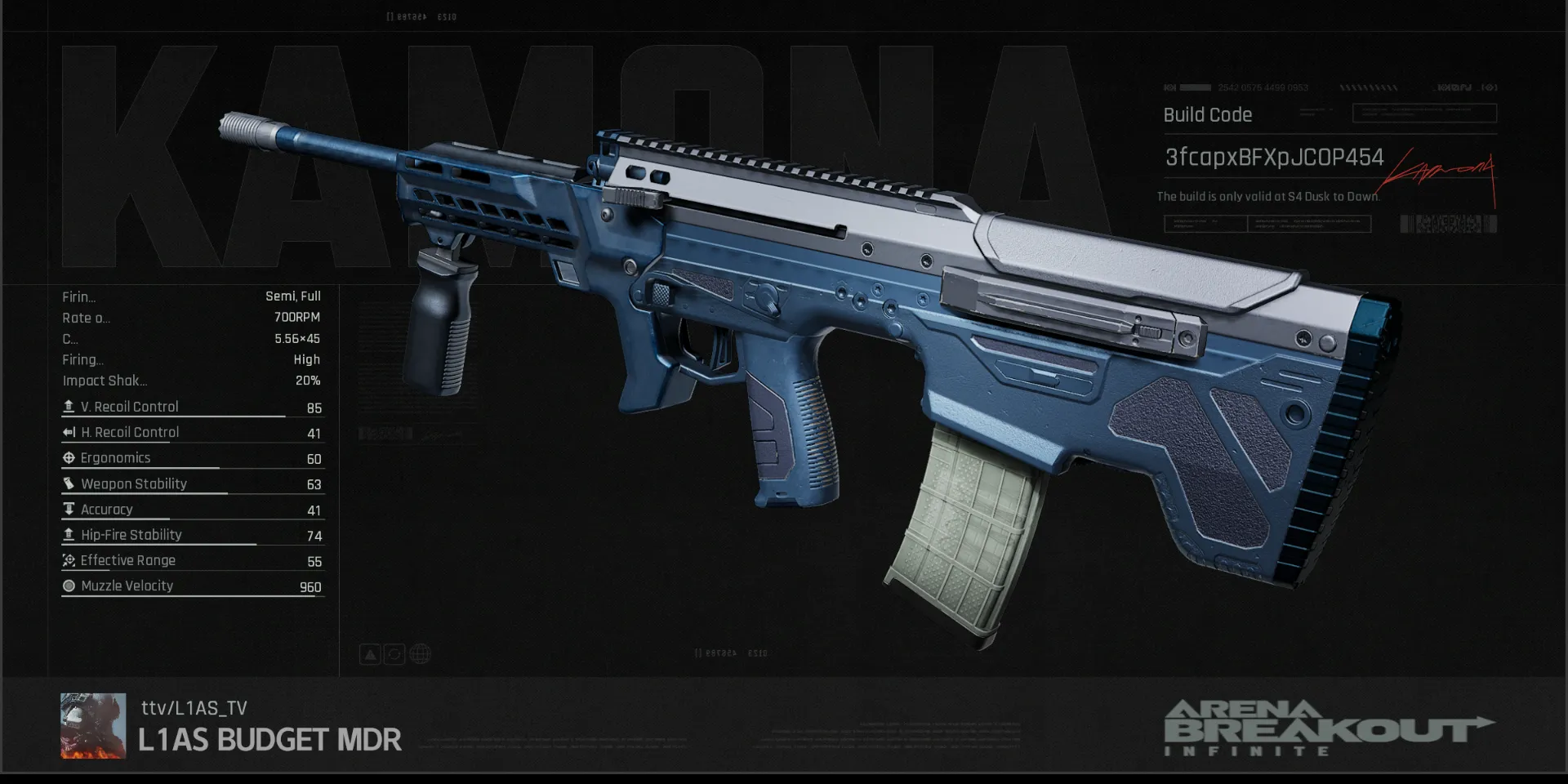 Best MDR Build & Meta Loadout: THE BEST BUDGET MDR | Arena Breakout ...